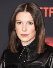 WESTWOOD, CA - OCTOBER 26: Actress Millie Bobby Brown arrives at the Premiere Of Netflix's 'Stranger Things' Season 2 at Regency Westwood Village Theatre on October 26, 2017 in Los Angeles, California. (Photo by Jeffrey Mayer/WireImage)